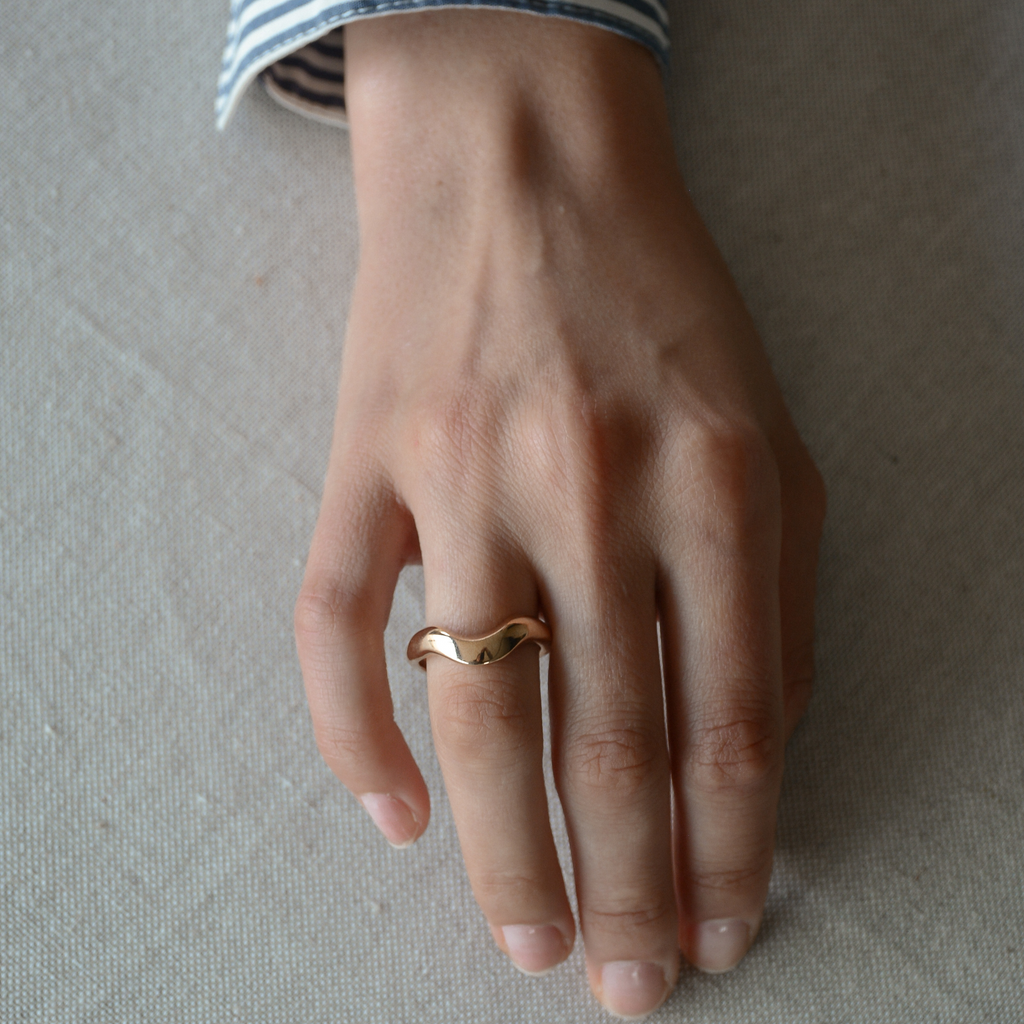 Bronze Orbit Ring