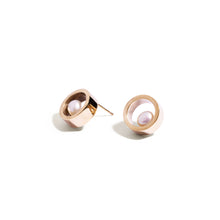 Brass African Sunrise Earring