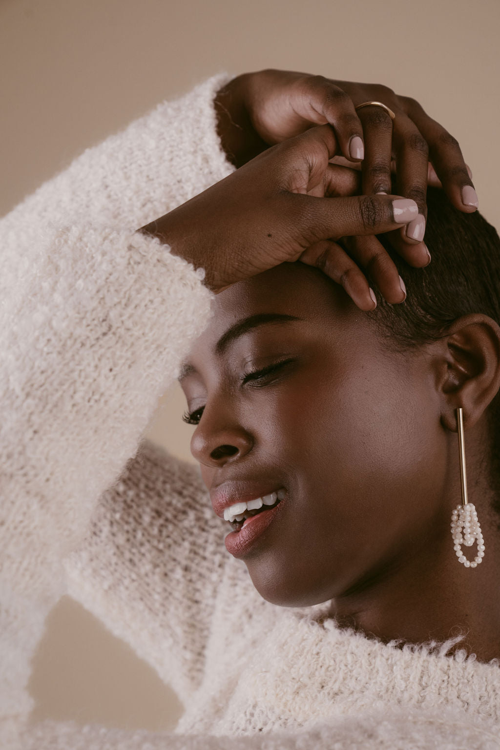 Brass Celestia Earring