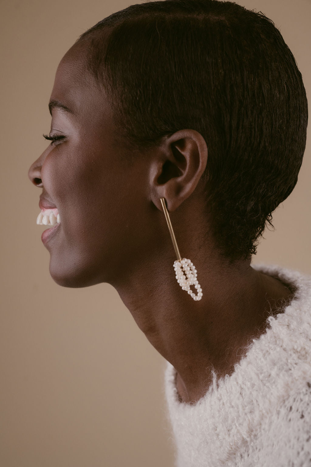 Brass Celestia Earring