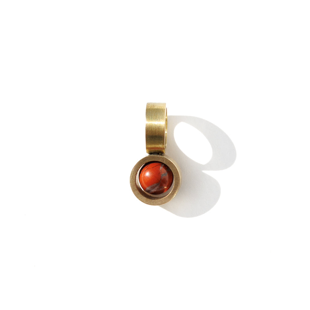 Brass Gem Pendant