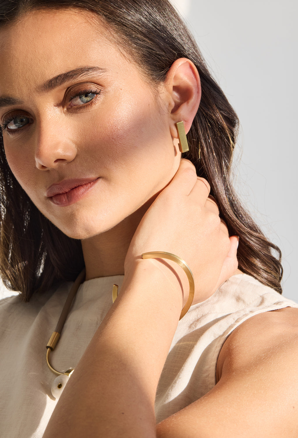 Square Cuff Bangle