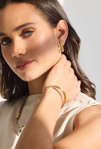 Square Cuff Bangle