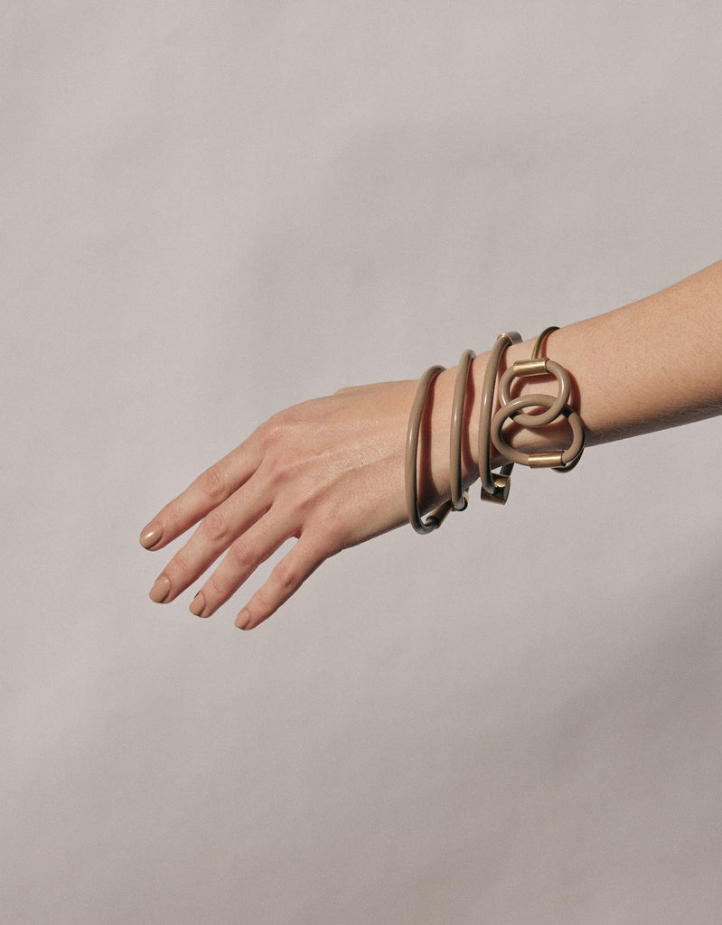 Brass Mirage Bangle