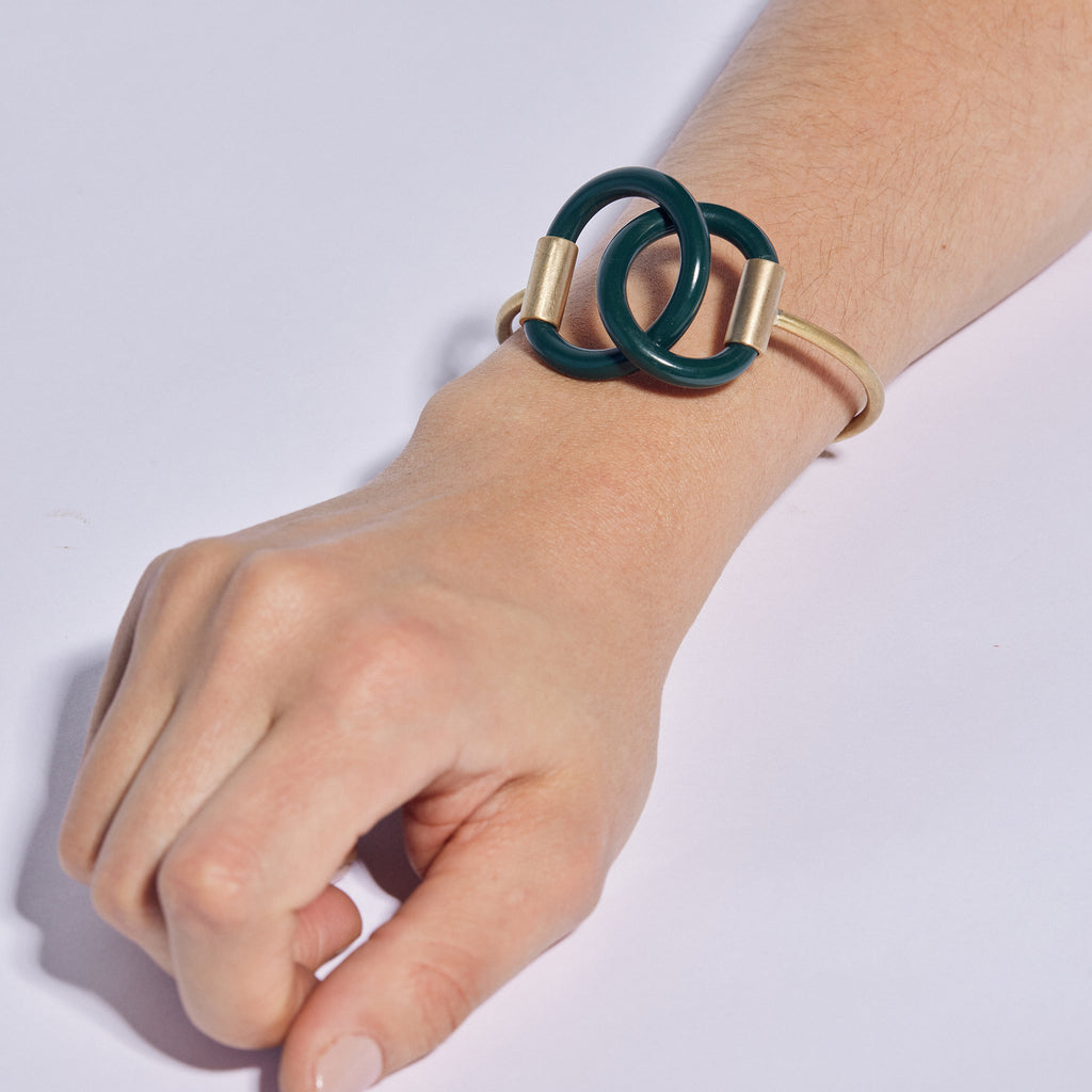 Brass Mirage Bangle