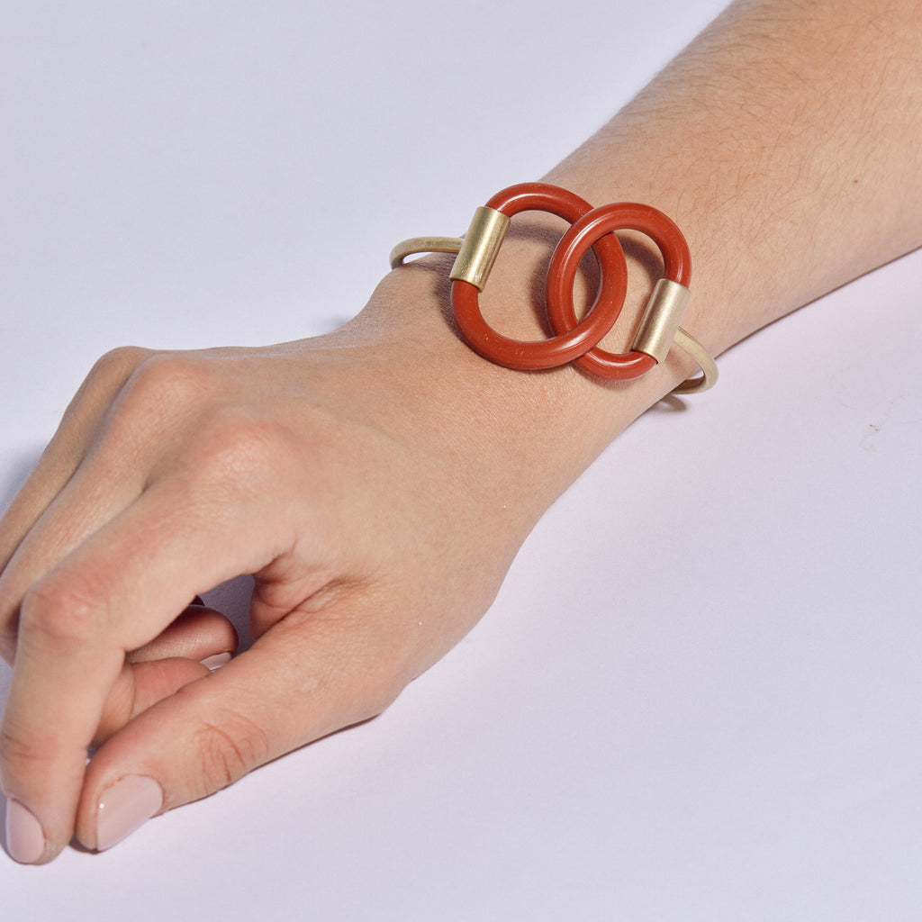 Brass Mirage Bangle
