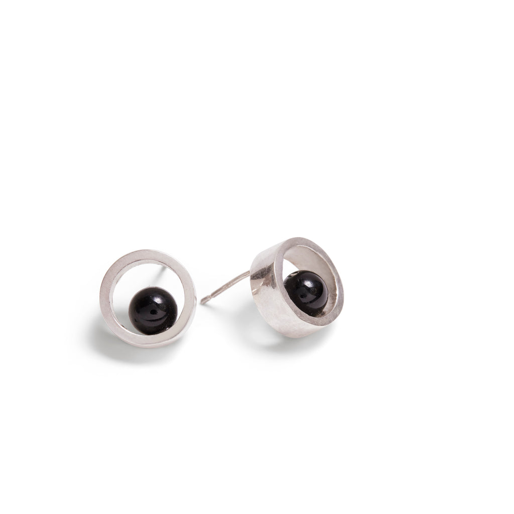 Silver African Sunrise Earring