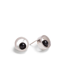 Silver African Sunrise Earring