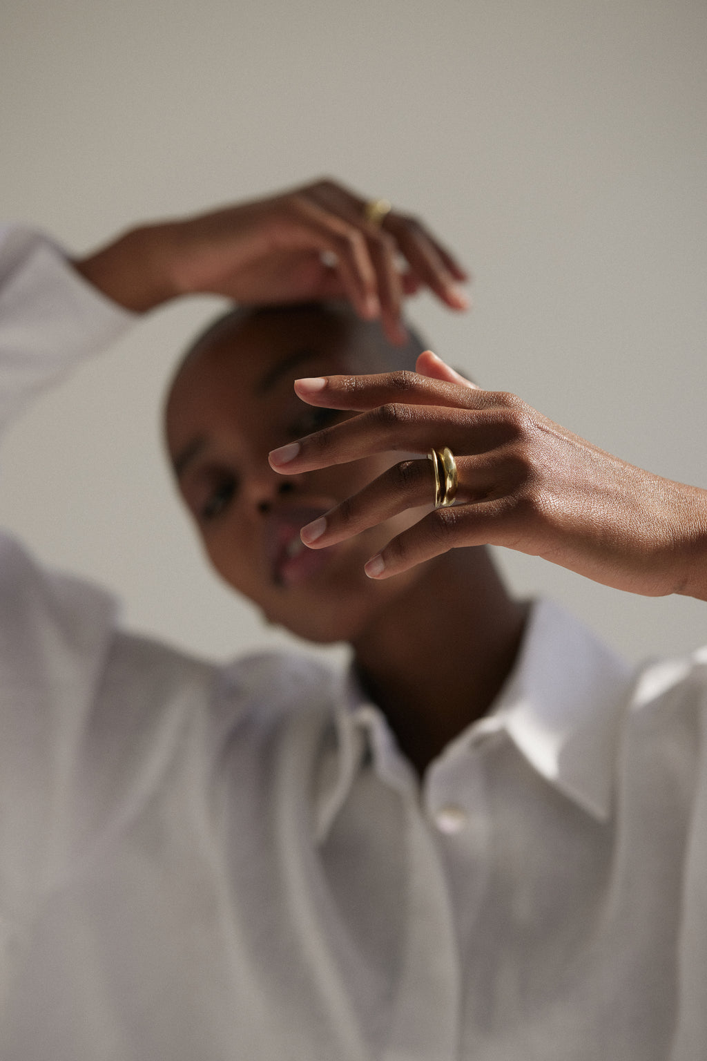 Bronze Kuu Ring