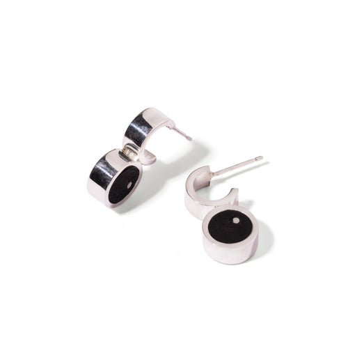 Silver Small Aurora Earring