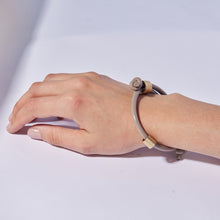 Load image into Gallery viewer, Brass Knotted Bangle