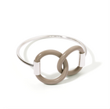 Silver Mirage Bangle