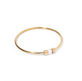 Brass Moonbeam Bangle