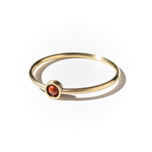 Load image into Gallery viewer, Gold Circle &amp; Gem Bangle