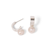 Silver Classic Pearl Earring